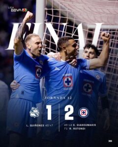 CRUZ AZUL VENCE 1-2 A PUEBLA Y SE METE A PLAY-IN