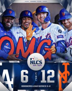 METS DE NUEVA YORK VENCE A LOS DODGERS DE LOS ÁNGELES