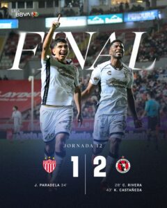 XOLOS SE LLEVA LA VICTORIA DE AGUASCALIENTES ANTE NECAXA