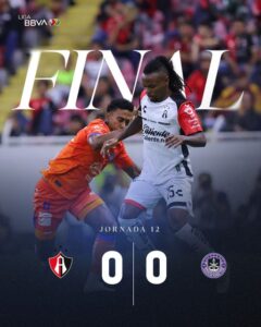 ATLAS Y MAZATLÁN EMPATAN SIN GOLES EN EL JALISCO