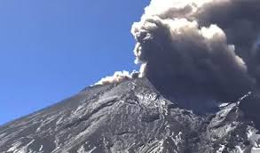 CENIZA DEL VOLCAN POPOCATEPETL PODRIA LLEGAR A CDMX