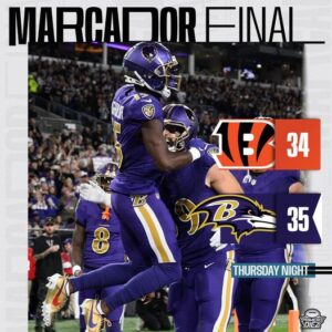 RAVENS VENCEN A LOS BENGALS