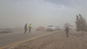 ADVIERTE CEPC RACHAS DE VIENTO Y TOLVANERAS POR INGRESO DEL FRENTE FRIO NUMERO 9