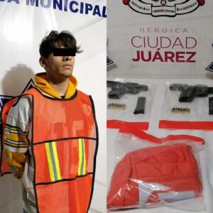 DETIENEN A SUJETO POR DELITOS CONTRA LA LEY FEDERAL DE ARMAS DE FUEGO Y EXPLOSIVOS