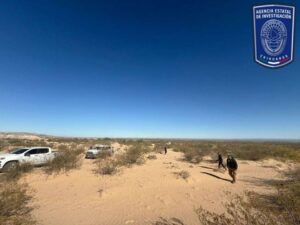 TRAS RASTREO,,LOCALIZA AEI RESTOS OSEOS EN BRECHA DE EL MIMBRE,EN GUADALUPE DB