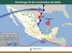 DOMINGO DE TOLVANERAS Y POSIBLES LLUVIAS EN EL ESTADO…