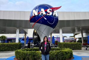 AGRADECE NADIA ZENTENO APOYO DE MARU CAMPOS PARA LLEVAR SU PROYECTO AL ESPACIO CON NASA Y SPACE X